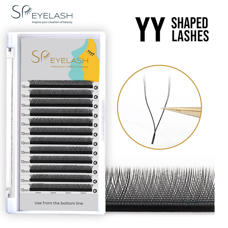 Achieve Stunning Volume with YY Black Eyelashes Extension