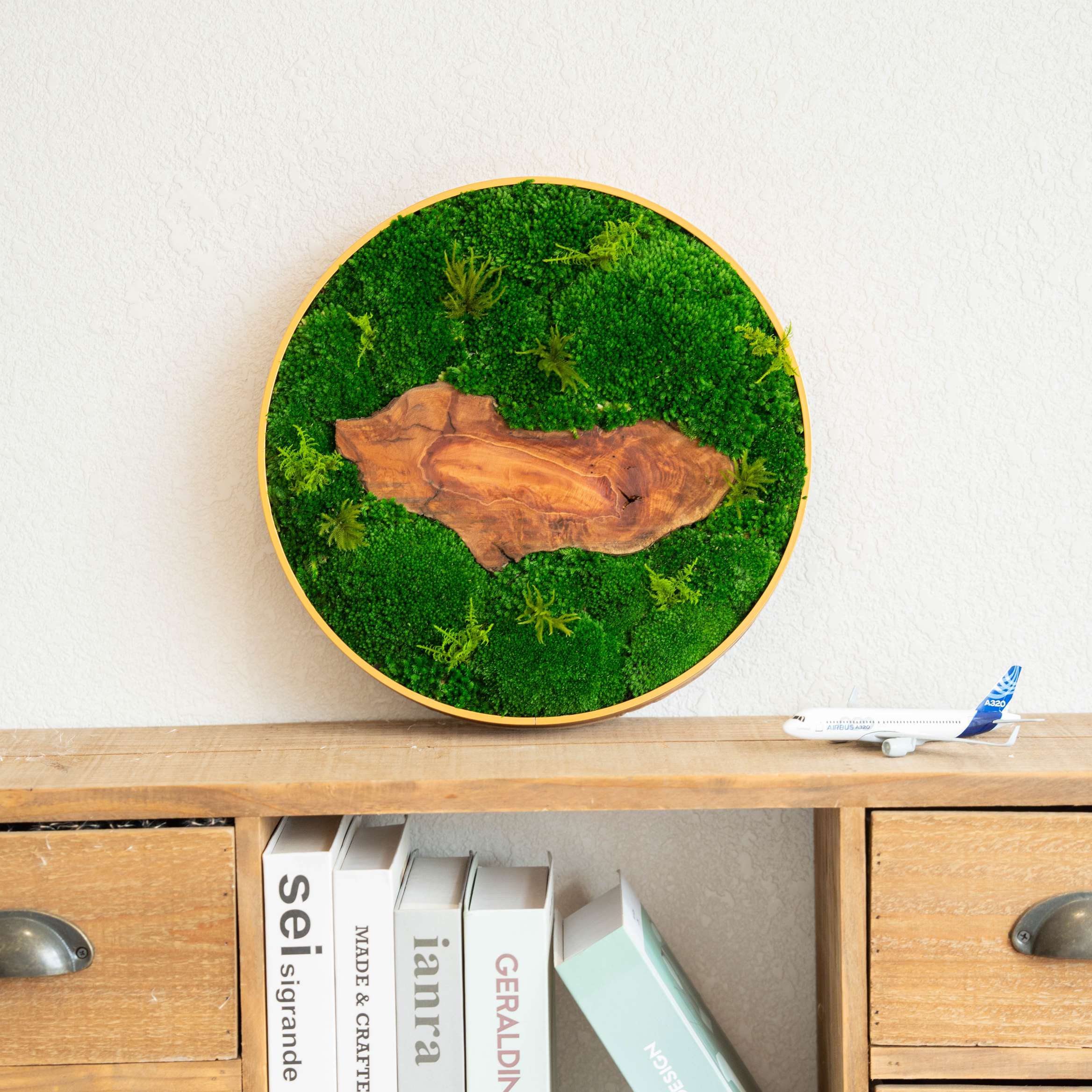 Preserved Moss Factory Crafting Timeless Green Walls for Modern Interiors